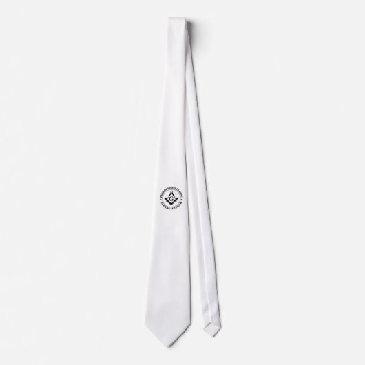Freemasonry emblem stropdas (Voorkant)
