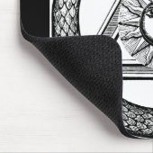 Freemasonry iedereen ziet het symbool Eye Masonic Muismat (Hoek)