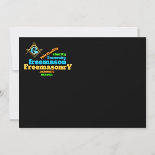 Freemasonry Kaart (Voorkant)