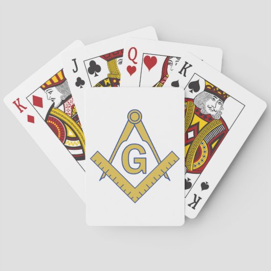 Freemasonry Pokerkaarten (Achterkant)
