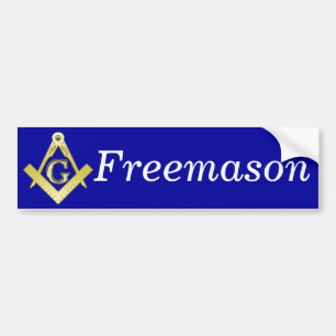 Freemasonry Symbol Bumpersticker