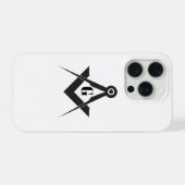 Freemasonry symbol iPhone hoesje (Achterkant horizontaal)