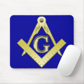 Freemasonry Symbol Mousepad Muismat (Met muis)