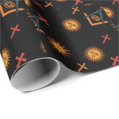 Freemasonry symbol OtterBox iPhone case Cadeaupapier (Rol Hoek)