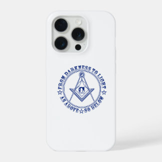 Freemasonry symbol OtterBox iPhone case iPhone 15 Pro Hoesje