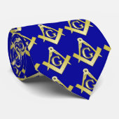 Freemasonry Symbol Stropdas (Opgerold)