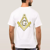 Freemasonry Symbol T-Shirt (Achterkant)