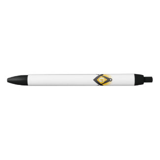 Freemasonry symbol zwarte inkt pen