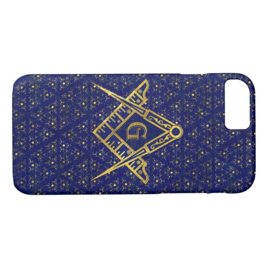 Freemasonry-symbool Square and Compass Case-Mate iPhone Case (Achterkant (Horizontaal))
