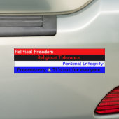FreemasonryitsNotForIedereen Bumpersticker (Op auto)