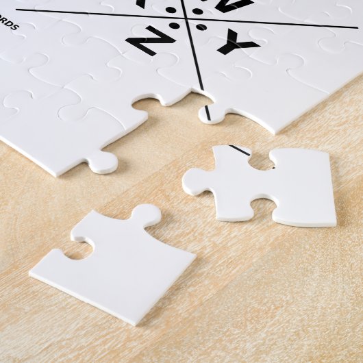 Freemason's Cipher Legpuzzel (Zijkant)