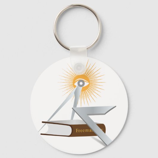Freemasonsymbolen Sleutelhanger (Voorkant)