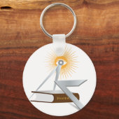 Freemasonsymbolen Sleutelhanger (Voorkant)