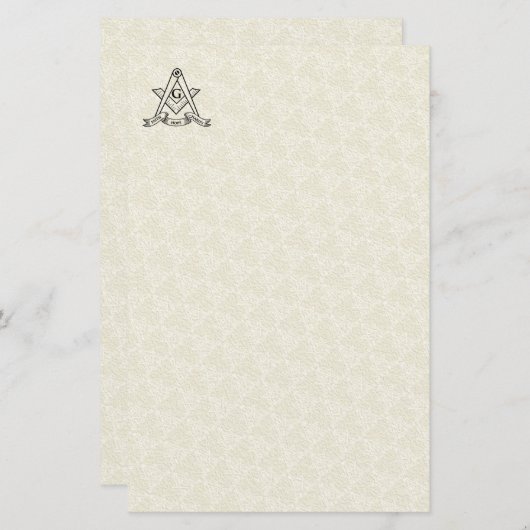 Freemasonsymbool (Voorkant / Achterkant)