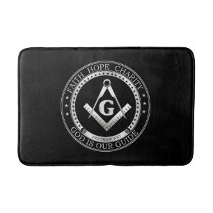 Freemasonsymbool Badmat