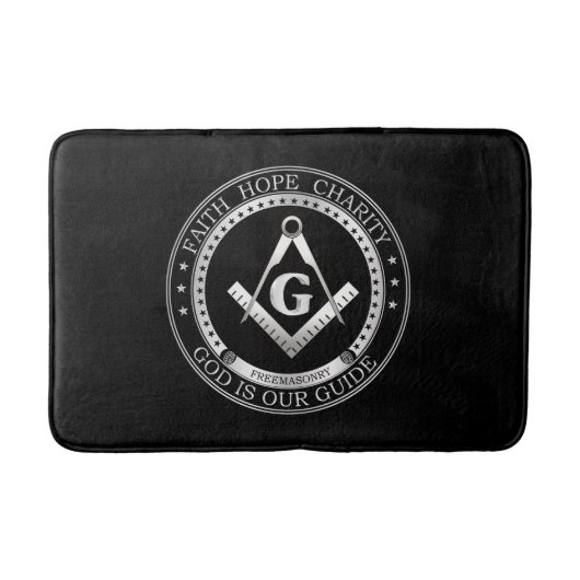 Freemasonsymbool Badmat (Voorkant)