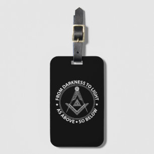 Freemasonsymbool Bagagelabel