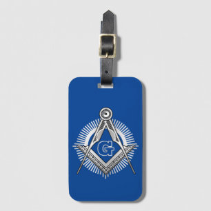 Freemasonsymbool Bagagelabel