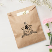 Freemasonsymbool Bedankzakje (Gezegeld)