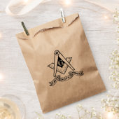 Freemasonsymbool Bedankzakje (Geknipt)