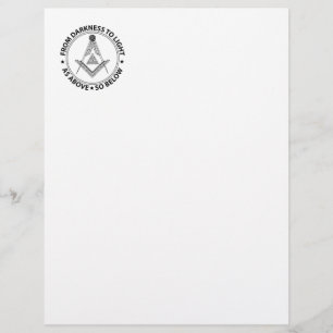 Freemasonsymbool Briefhoofd
