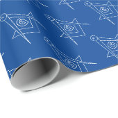 Freemasonsymbool Cadeaupapier (Rol Hoek)