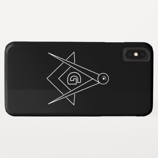 Freemasonsymbool Case-Mate iPhone Case (Achterkant (horizontaal))