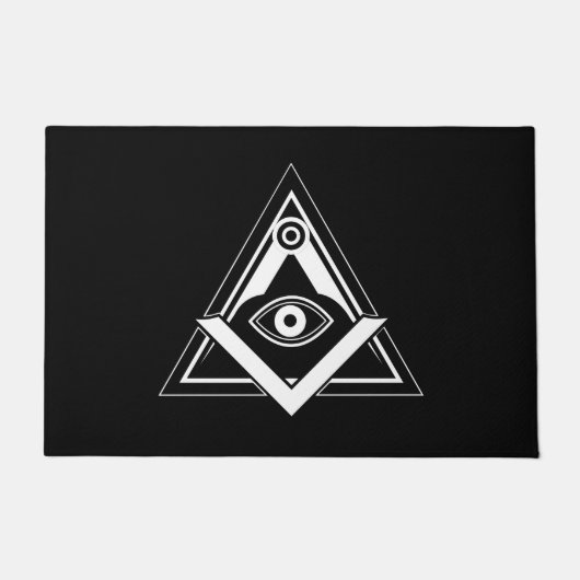 Freemasonsymbool Deurmat (Voorkant)
