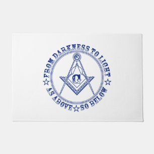 Freemasonsymbool Deurmat