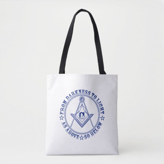 Freemasonsymbool Draagtas (Voorkant)