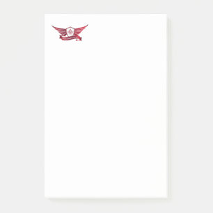 Freemasonsymbool en afscherming post-it® notes