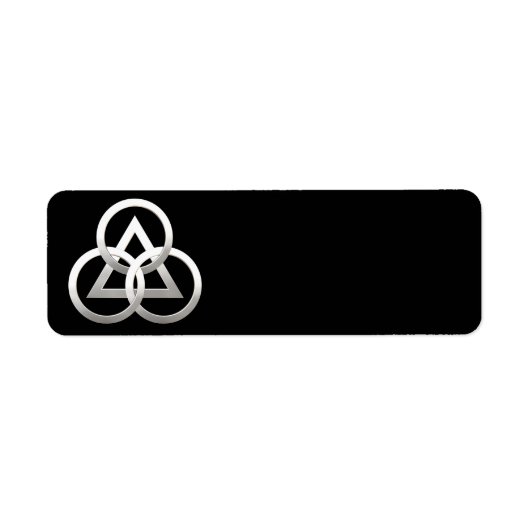 Freemasonsymbool Etiket (Voorkant)