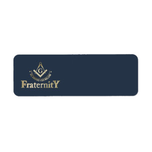 Freemasonsymbool Etiket