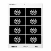 Freemasonsymbool Etiket (Full Sheet)