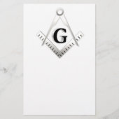 Freemasonsymbool Flyer (Voorkant)