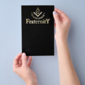 Freemasonsymbool Flyer (Hand)