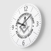 Freemasonsymbool Grote Klok (Hoek)