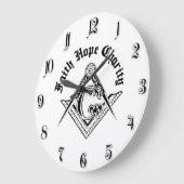 Freemasonsymbool Grote Klok (Hoek)