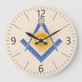 Freemasonsymbool Grote Klok (Voorkant)