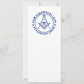 Freemasonsymbool Kaart (Voorkant)