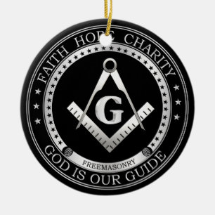 Freemasonsymbool Keramisch Ornament