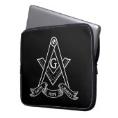 Freemasonsymbool Laptop Sleeve (Voorkant Links)
