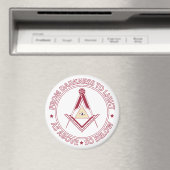Freemasonsymbool Magneet (Insitu (Vaatwasser))