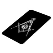 Freemasonsymbool Magneet (Linkerzijde)