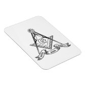 Freemasonsymbool Magneet (Rechterzijde)