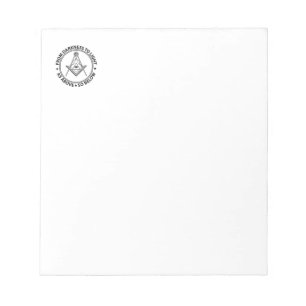 Freemasonsymbool Notitieblok