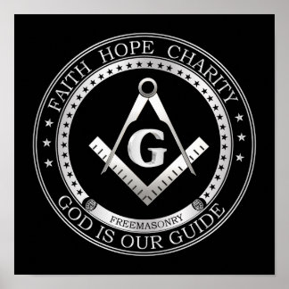 Freemasonsymbool Poster