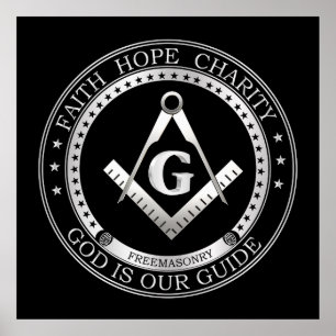 Freemasonsymbool Poster