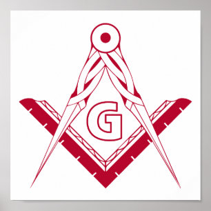 Freemasonsymbool Poster