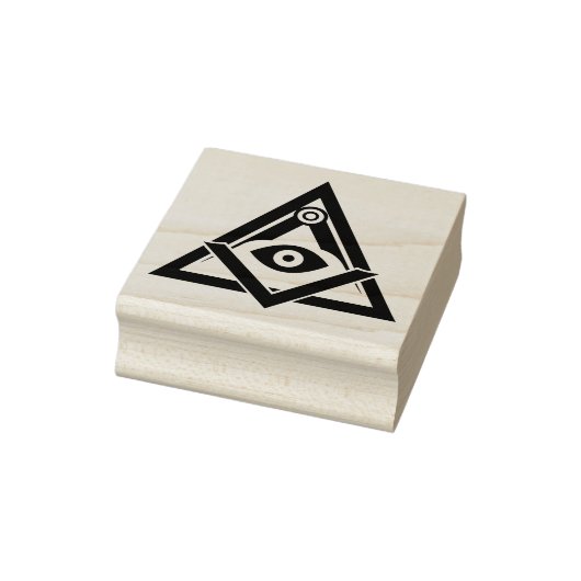 Freemasonsymbool Rubberstempel (Stempel)